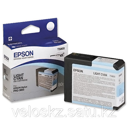 Картридж Epson C13T580500 STYLUS PRO 3800 светло-голубой, фото 2