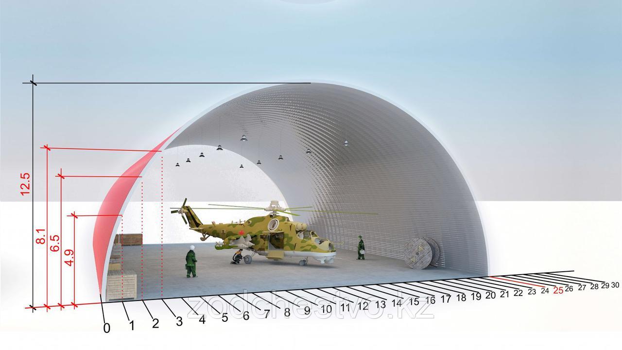 Проектирование и строительство под ключ бескаркасных арочных ангаров, складов, зданий и сооружений из ЛМК - фото 6 - id-p53675033