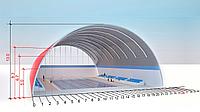 Проектирование и строительство под ключ бескаркасных арочных ангаров, складов, зданий и сооружений из ЛМК