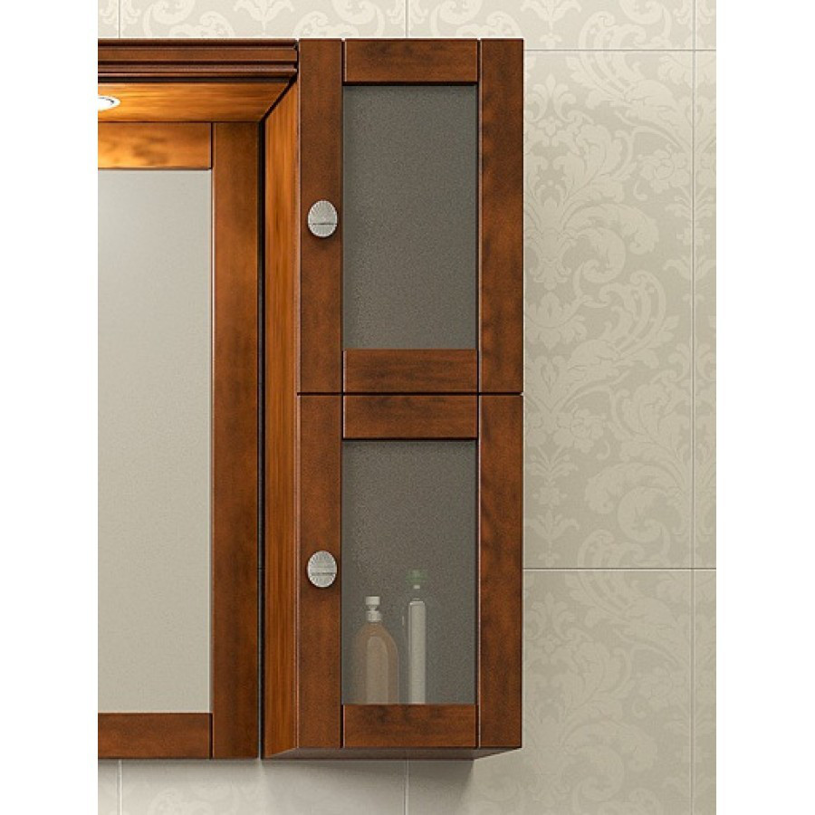 Шкафчик для зеркала МИРАЖ, светлый орех - фото 2 - id-p53671364
