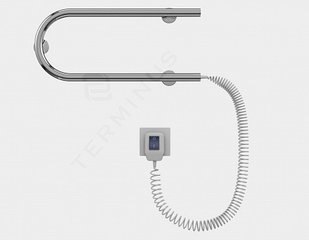 ПОЛОТЕНЦЕСУШИТЕЛЬ ЭЛЕКТРИЧЕСКИЙ П-ОБРАЗНОЙ ФОРМЫ TERMINUS 25 ПСЭ 600 х 225