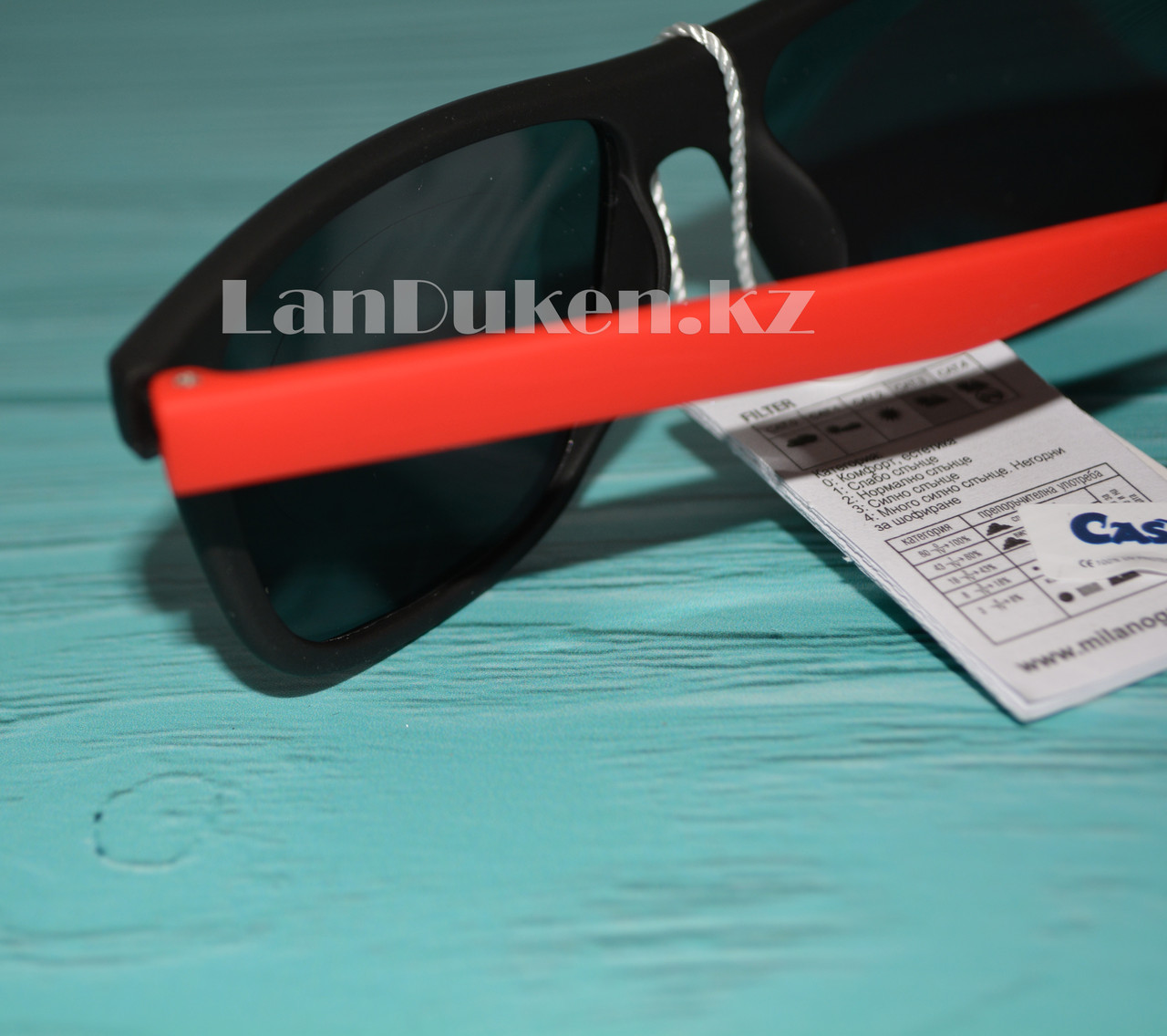Солнцезащитные очки детские красные - фото 2 - id-p52201335