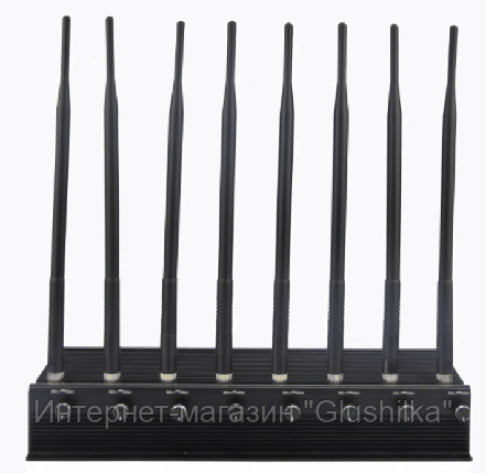 Глушилка стационарная "Пиранья Х8-4G" 20W, до 40 метров, фото 2