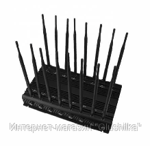 Глушилка универсальная "Пиранья Х16-5G" 41W, до 40 метров, фото 2