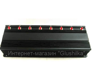 Глушилка стационарная "Пиранья Х8-Lojack" 20W, до 40 метров, фото 3