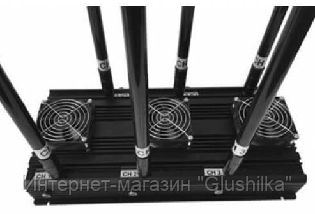Глушилка стационарная "Пиранья Х6-PRO 160" 160W, до 100 метров , фото 3