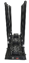 Глушилка стационарная "Пиранья Х8-PRO 170" 170W, до 150 метров, фото 3