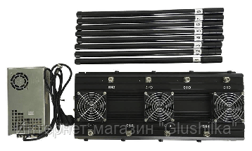 Глушилка стационарная "Пиранья Х8-PRO 170" 170W, до 150 метров, фото 2