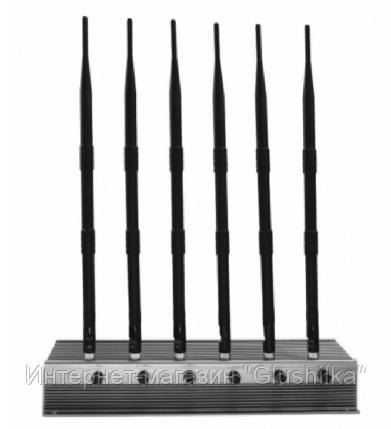 Глушилка стационарная "Барьер Х6-4G" 56W, до 80 метров, фото 2