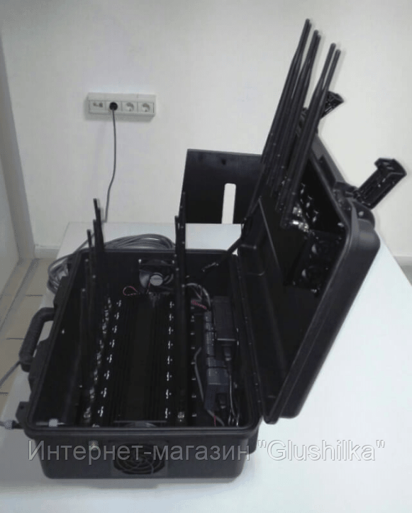 Глушилка РВУ "Пиранья Х16+6 РВУ" 55W, до 20 метров