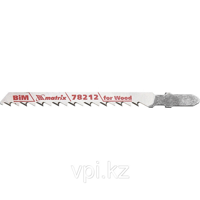 Набор пилок по дереву для электролобзика, "Bimetal" T101DF, 4*75мм, 3шт. Matrix Professional
