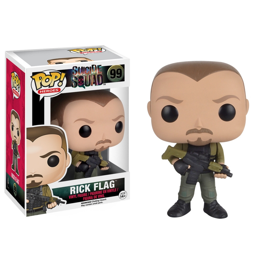 Funko POP! Heroes "Отряд Самоубийц" Виниловая Фигурка Рик Флэг №99
