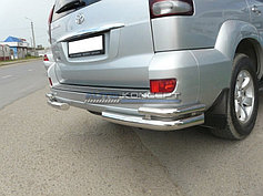 Обвес, защита бамперов, порогов из нержавеющей стали Toyota LC Prado 120 (2002-2009)