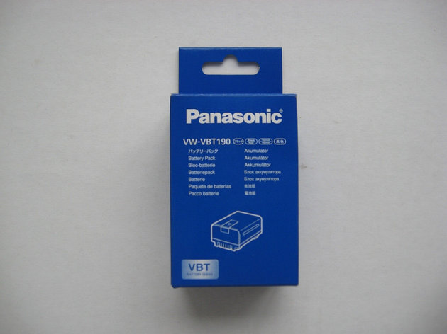 Аккумулятор Panasonic VW-VBT-190, фото 2