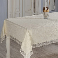 Скатерть прямоугольная, кружевная 160*220, Турция