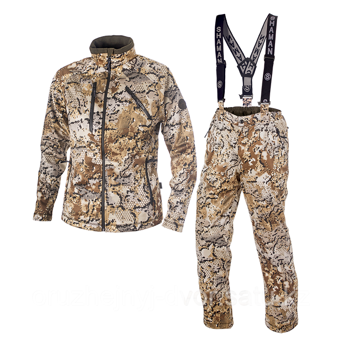Костюм ШАМАН MUSTANG, тк.Softshell, цв.Саванна L-50-52/182