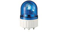 Синяя вращающая лампа маячок, 24 В пер./пост. тока, IP23, Монтажный диаметр 84 мм
