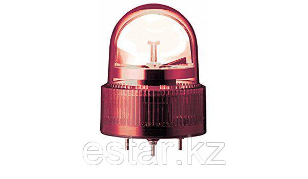 Красная вращающая лампа маячок, 24 В пер./пост. тока, IP23, монтажный диаметр 120мм, фото 2