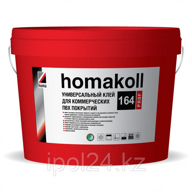 HOMAKOLL Клей для ПВХ покрытий универсальный "164 Prof" 5 кг