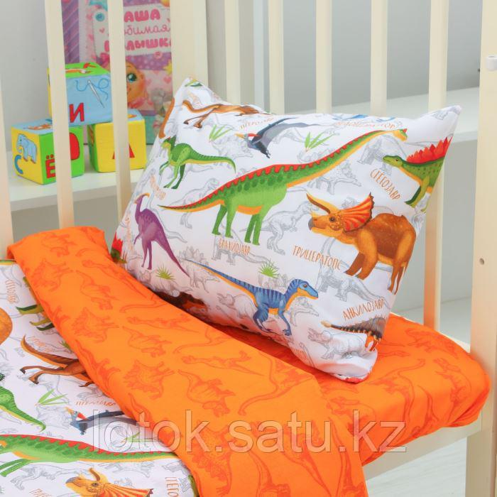 Комплект детского постельного белья из бязи «Динозаврики» - фото 2 - id-p51810950