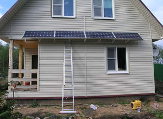 Автономная солнечная электростанция на 0,75 кВт/день (0,15 кВт/час)
