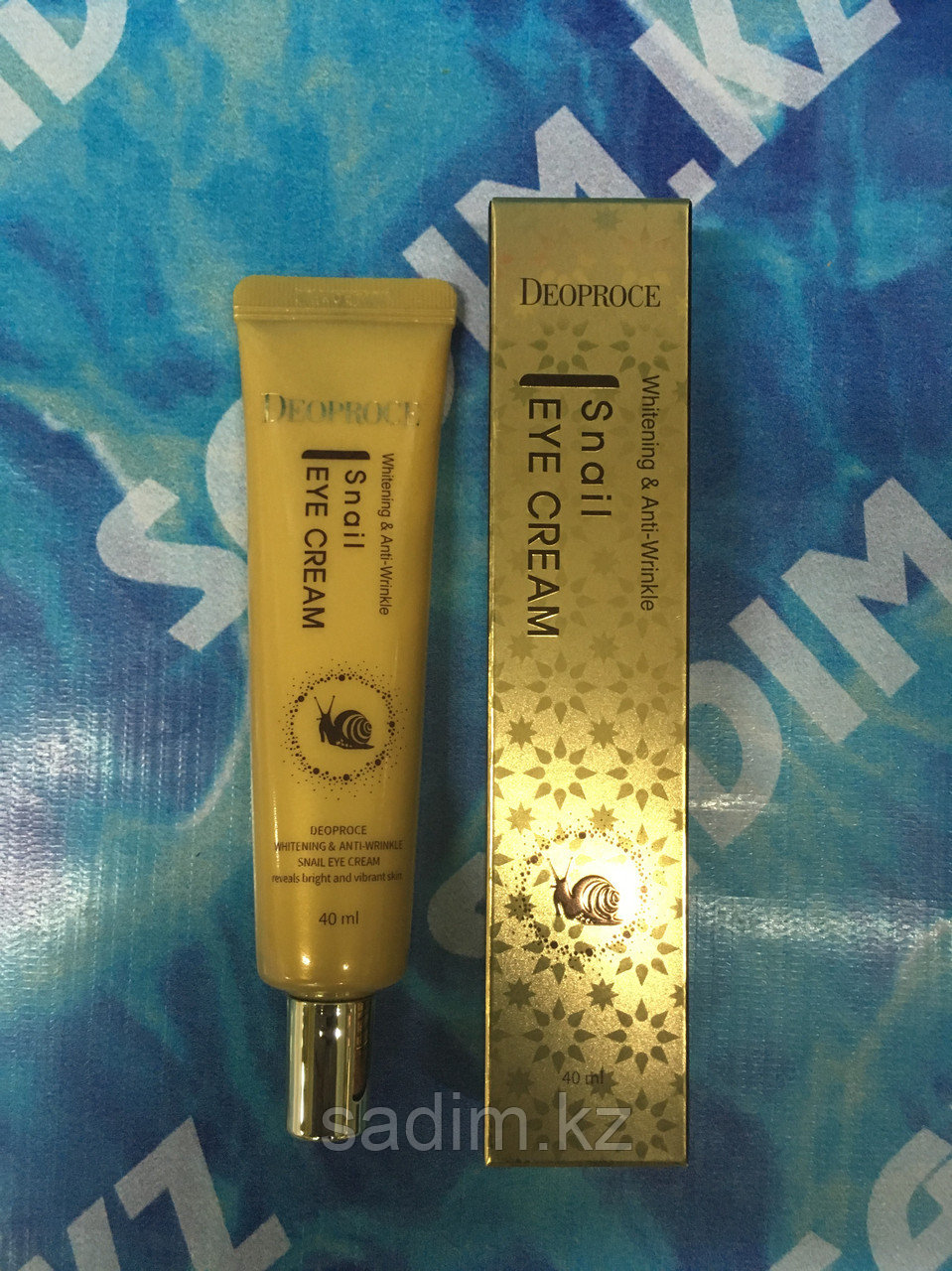 Deoproce snail eye cream - Крем для глаз с экстрактом улитки