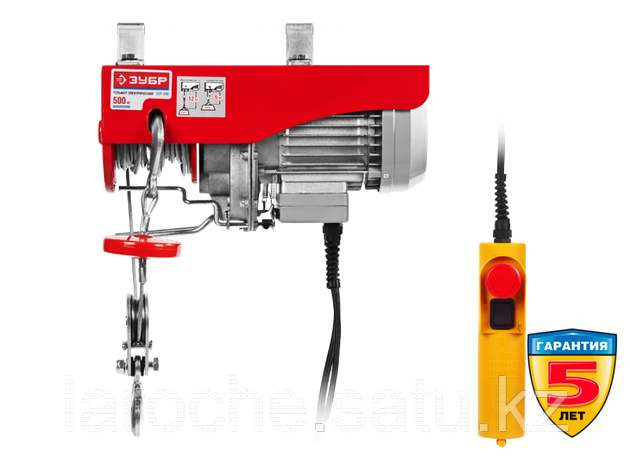 ЭлектроТельфер ЗУБР 500/250 кг, 900 Вт, фото 2
