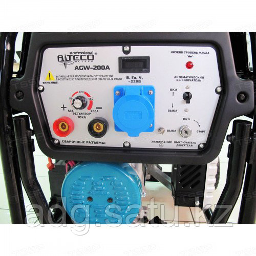 Бензиновый генератор сварочный Alteco Professional AGW-200A