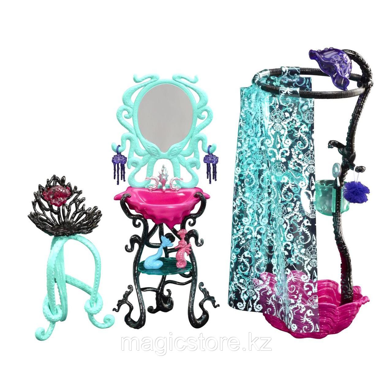 Душевая Monster High Лагуны Блю Lagoona Blue Shower and Vanity Playset