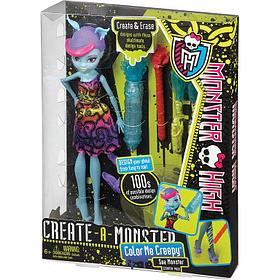 Кукла Monster High Sea Monster Color me Creepy