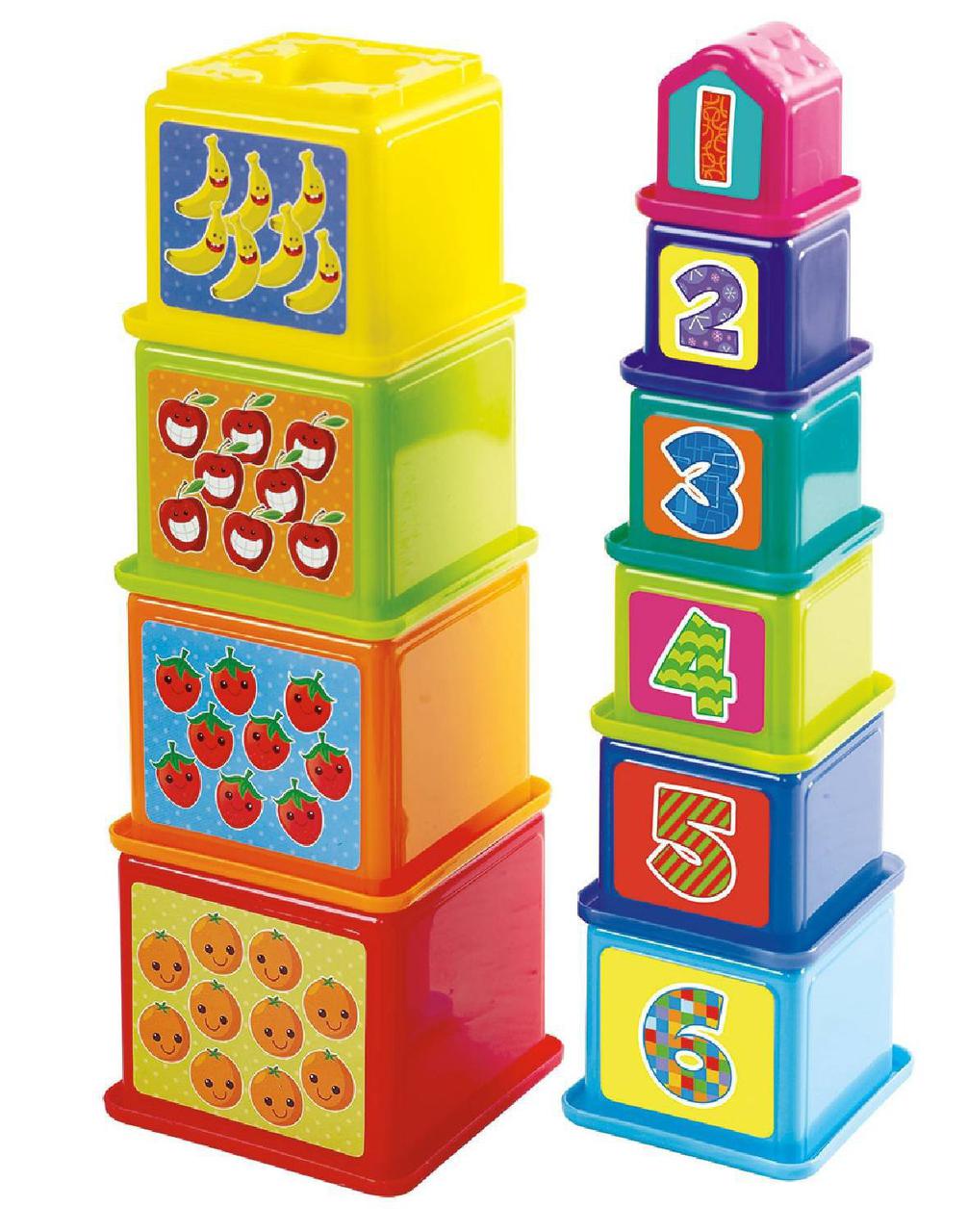 PlayGo Развивающая игрушка - Пирамидка "Формы с цифрами" - фото 2 - id-p53768760