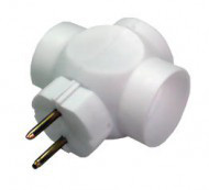 Тройник 3Т  6А,250В, BLACKMOR ST311 