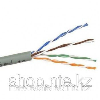 Кабель F/UTP4 (FTP4) cat.6a /4 пары 23 AWG BC/ 305м / LSZH - малодымный, не содержащий галогенов, FLUKE TEST