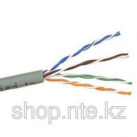 Кабель U/UTP4 cat.6 /4 пары 23 AWG BC / 305м / LSZH - малодымный, не содержащий галогенов, FLUKE TEST