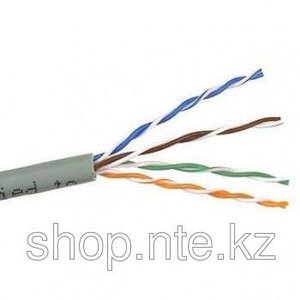 Кабель F/UTP4 (FTP4 ) cat.5e /4 пары 24 AWG BC / одножильный / экран / 305м "СКС", FLUKE