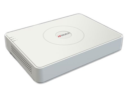 DS-N204P Сетевой регистратор, подключение до 4-х IP Камер. Разрешение записи до 4Мп. 
