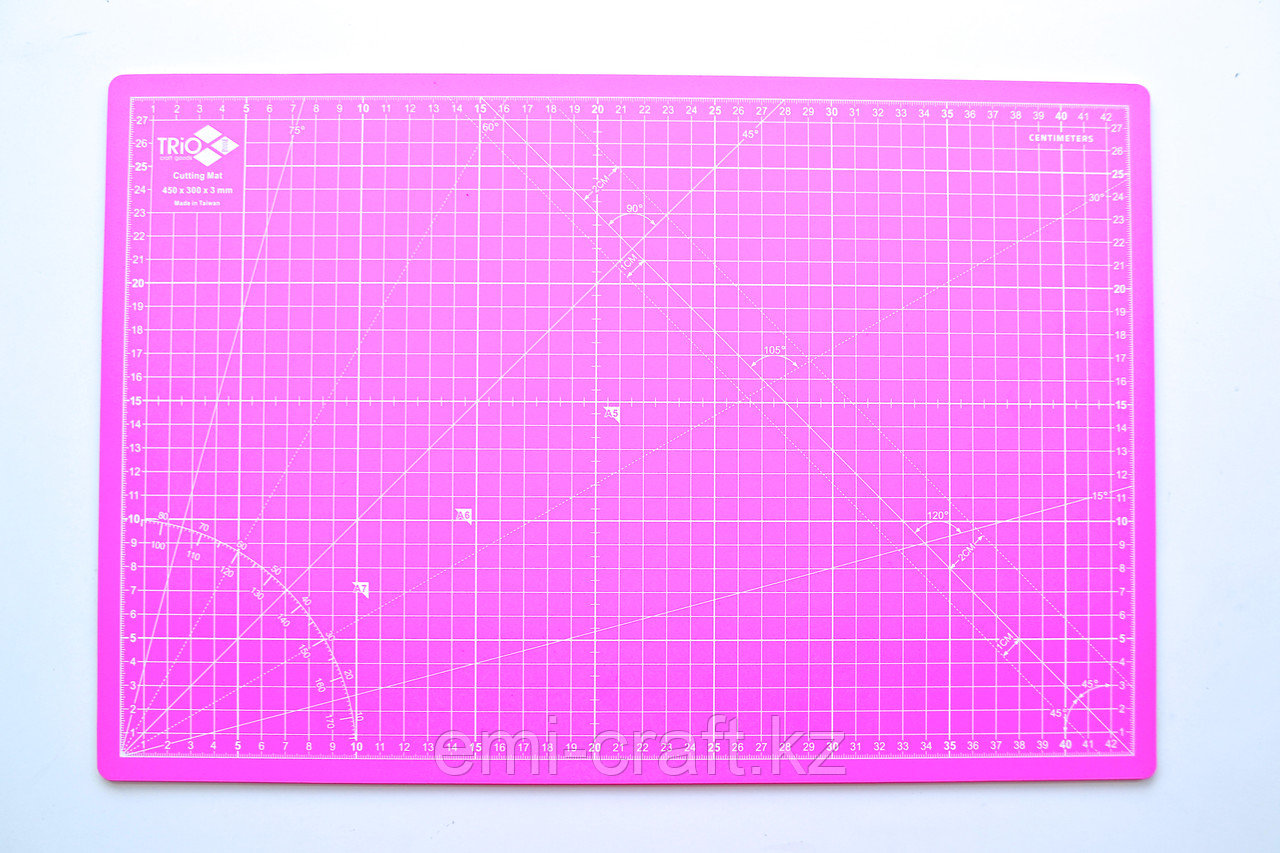 Самовосстанавливающийся мат для резки (розовый), 45*30 см