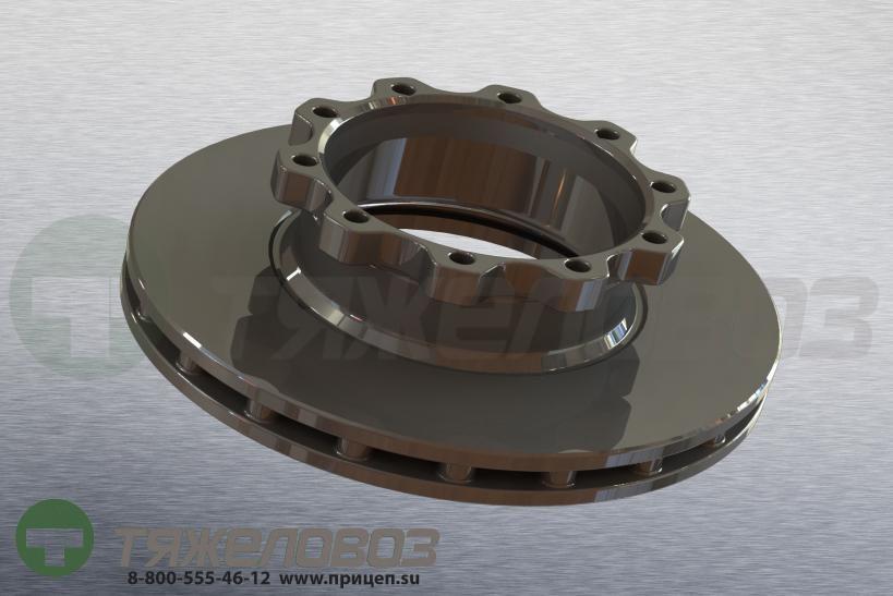 Диск тормозной MAN 432/208x45/135 81508030041