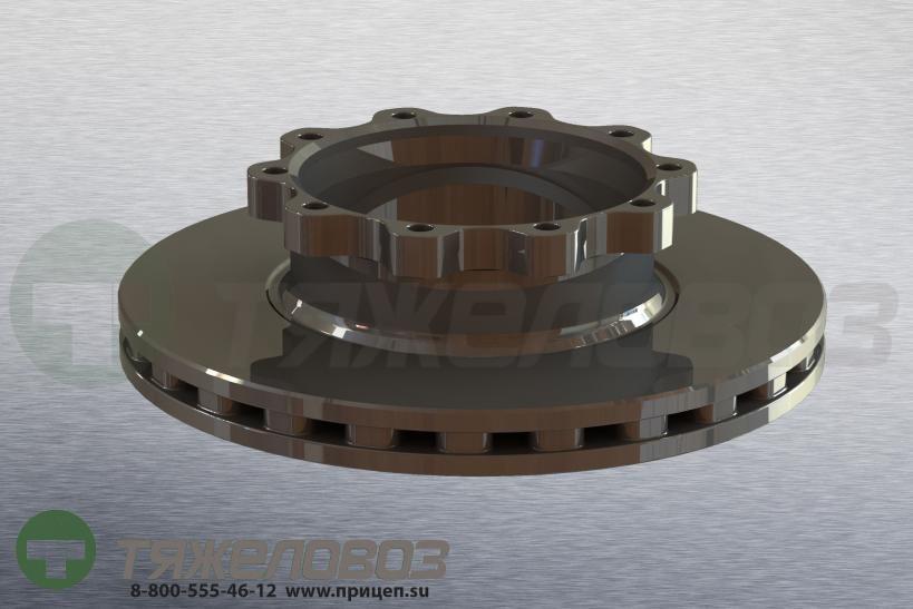 Диск тормозной MERCEDES 377/176x45/138 9754230312