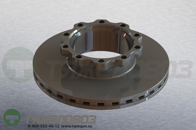 Диск тормозной MAN 438/200x45/135 81508030009
