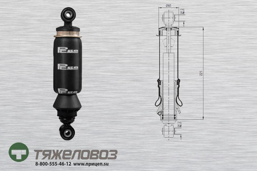 Амортизатор кабины RVI 5010269674 (P20.5301.RA)