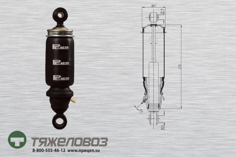 Амортизатор кабины Mercedes 9438903819 (P20.2102.FA)