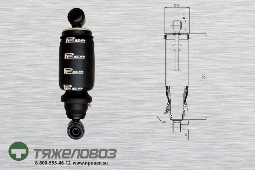 Амортизатор кабины Mercedes 9428906119 (P20.2301.RA)