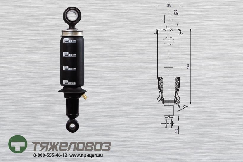 Амортизатор кабины IVECO 500340705 (P20.4103.FA)
