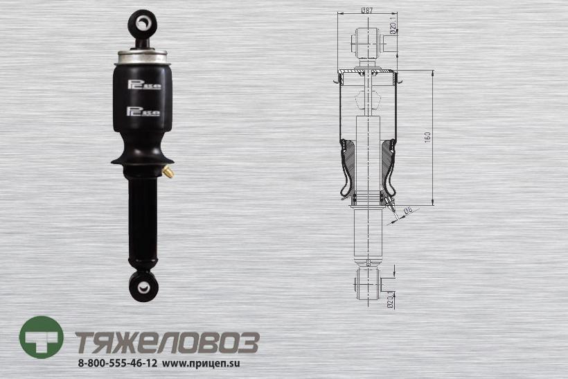 Амортизатор кабины IVECO 504060233 (P20.4104.RA)
