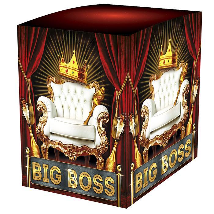 Подарочная коробка для кружки "BIG BOSS" (100х100х105мм)