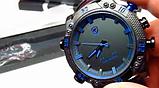Часы наручные мужские спортивные Shark Sport Watch SH265 (Черный с синим), фото 3