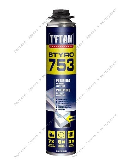 TYTAN STYRO 753 клей для пенополистерола