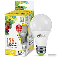 Лампа светодиодная LED-A60-standard 15Вт грушевидная 3000К тепл. бел. E27 1350лм 160-260В ASD 469061