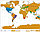 Скретч карта «Карта мира» на английском языке, фото 3